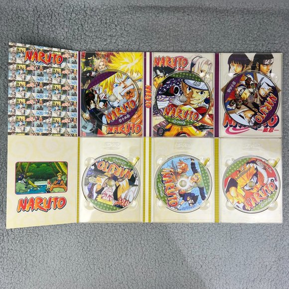 Naruto Parts 1-8 DVD Set 24 Disc Chapters 1-106 Anime Manga Series Cartoon Lot 1 - Picture 9 of 11